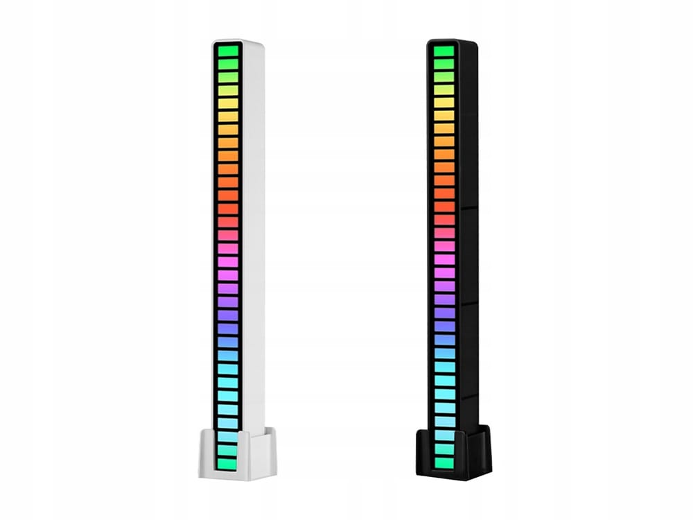 Lampa Led Rgb Lampka Usb Migająca W Rytm Muzyki Oświetlenie Ambientowe
