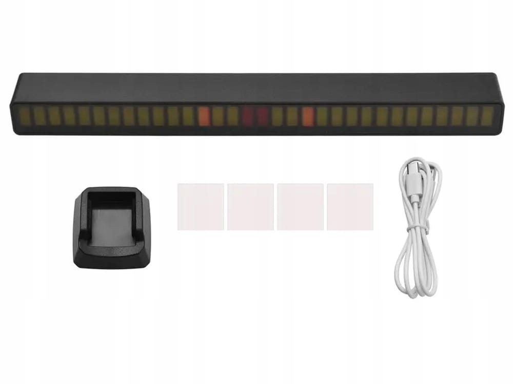 Lampa Led Rgb Lampka Usb Migająca W Rytm Muzyki Oświetlenie Ambientowe