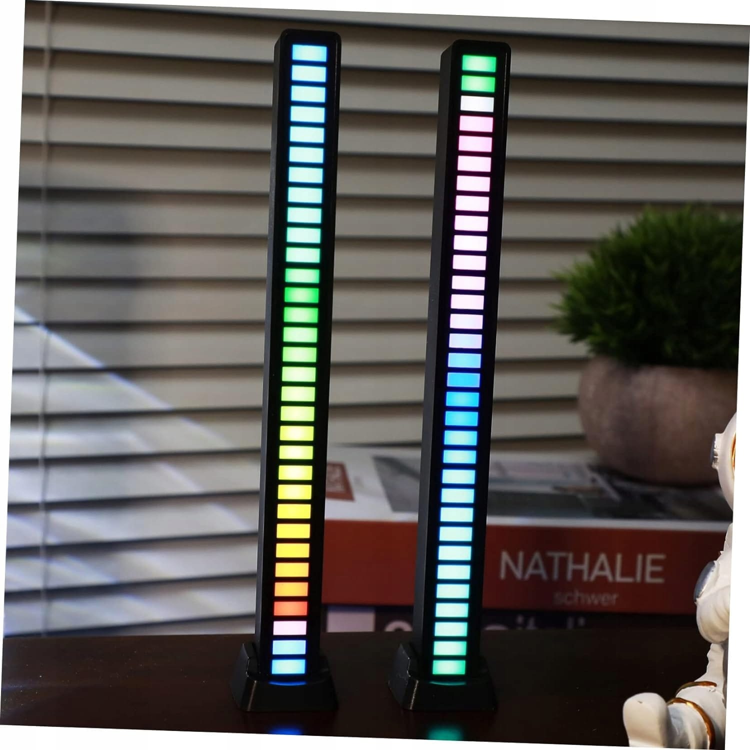 Lampa Led Rgb Lampka Usb Migająca W Rytm Muzyki Oświetlenie Ambientowe