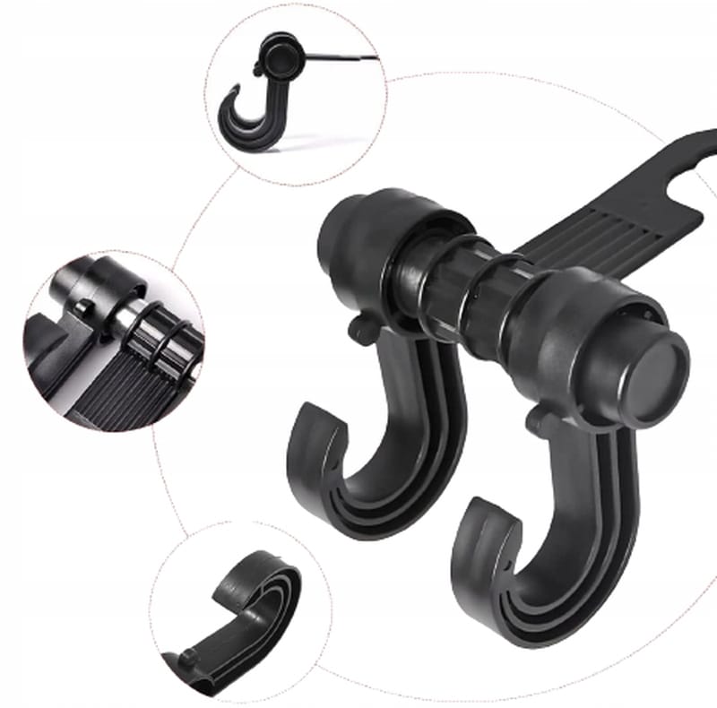 Wieszak Samochodowy Zagłówek Na Torbe Zakupy