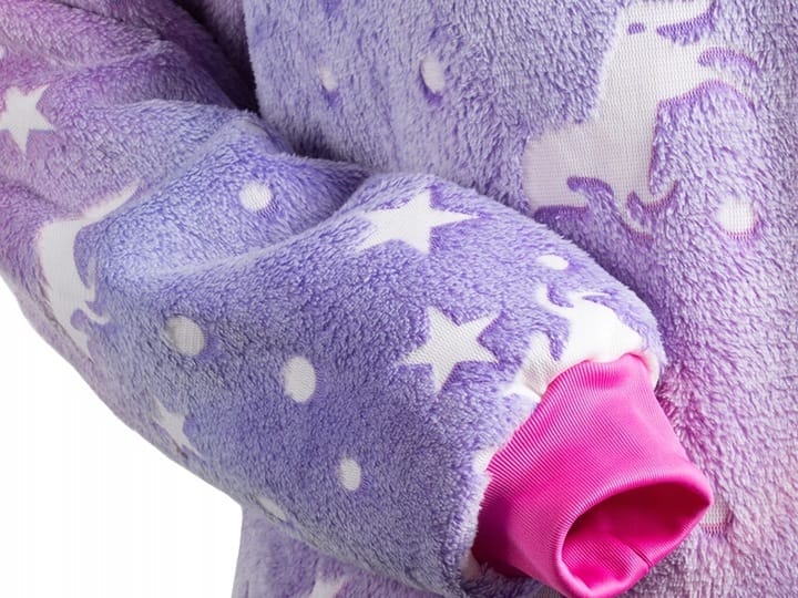 Ciepła Bluza Koc Oversize Kocbluza Gruba Futrzak 2w1 Z Kapturem Świeci Uni