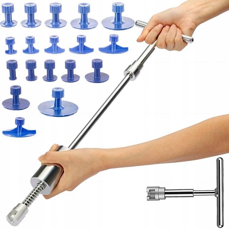 Pdr Zestaw Narzędzi Do Usuwania Wgnieceń Wyciągania Wgniotek Duży Xxl