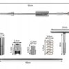 Pdr Zestaw Narzędzi Do Usuwania Wgnieceń Wyciągania Wgniotek Duży Xxl