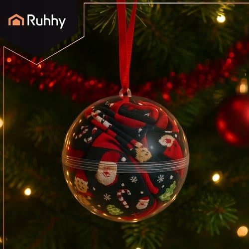 Skarpety Świąteczne W Bombce Zestaw 3 Par Na Święta Miękkie Prezent R.38-43