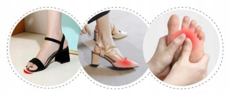 Podkładki Wkładki Żelowe Śródstopia Miękkie Do Butów Wklejane 2 Sztuki