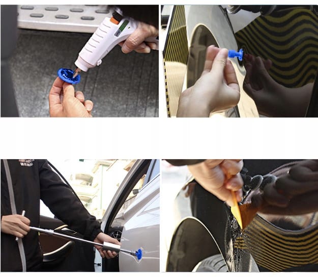 Pdr Zestaw Narzędzi Do Usuwania Wgnieceń Wyciągania Wgniotek Duży Xxl