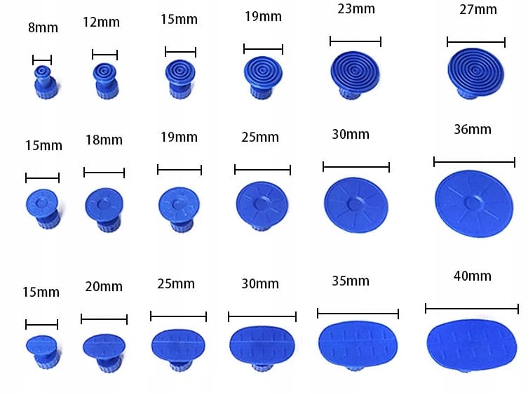 Pdr Zestaw Narzędzi Do Usuwania Wgnieceń Wyciągania Wgniotek Duży Xxl