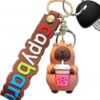 Brelok Do Kluczy Zawieszka Do Torby Breloczek Kapibara Capybara Bubble Tea