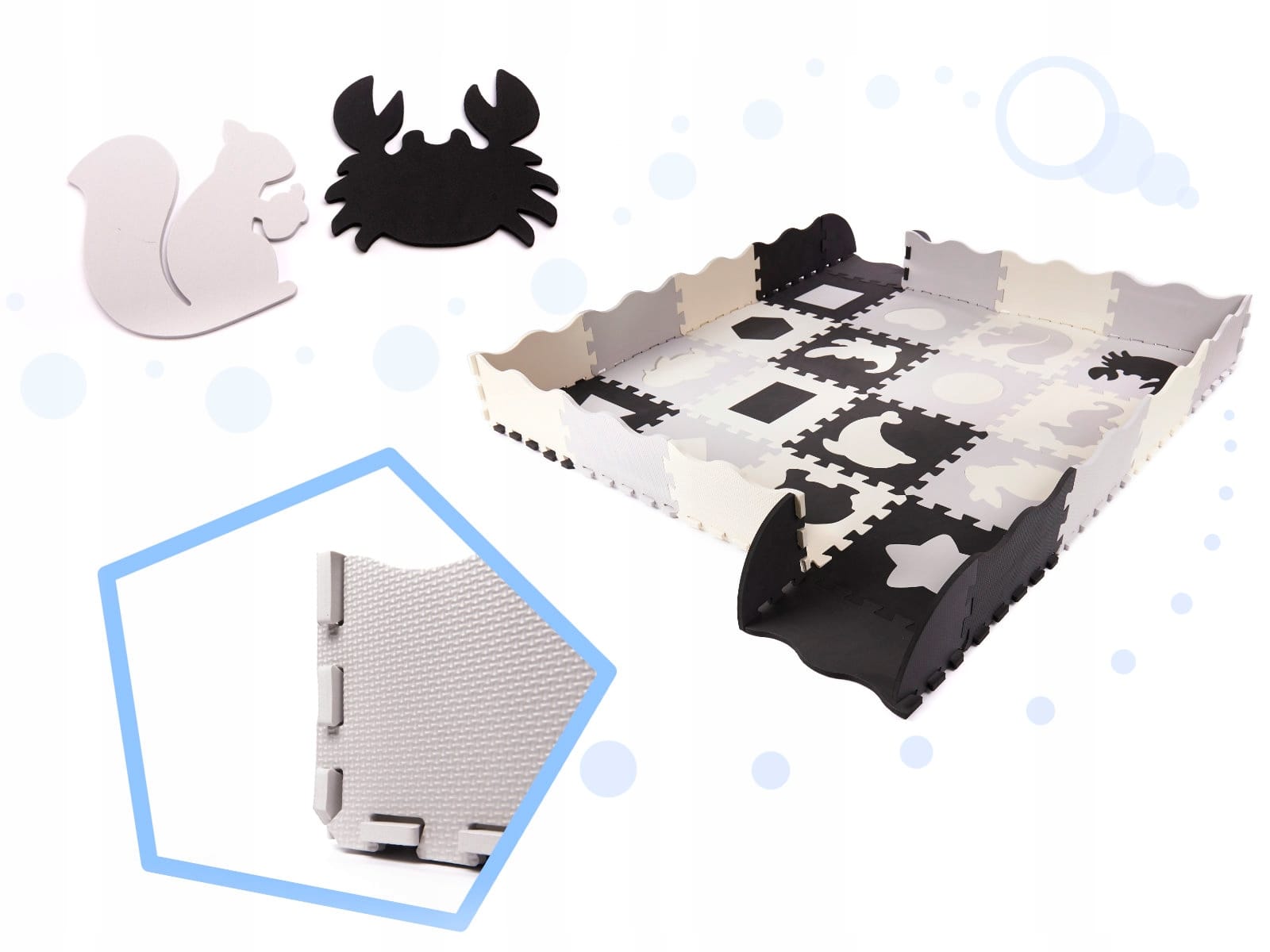 Puzzle Piankowe Edukacyjne Mata Piankowa 36el Duża