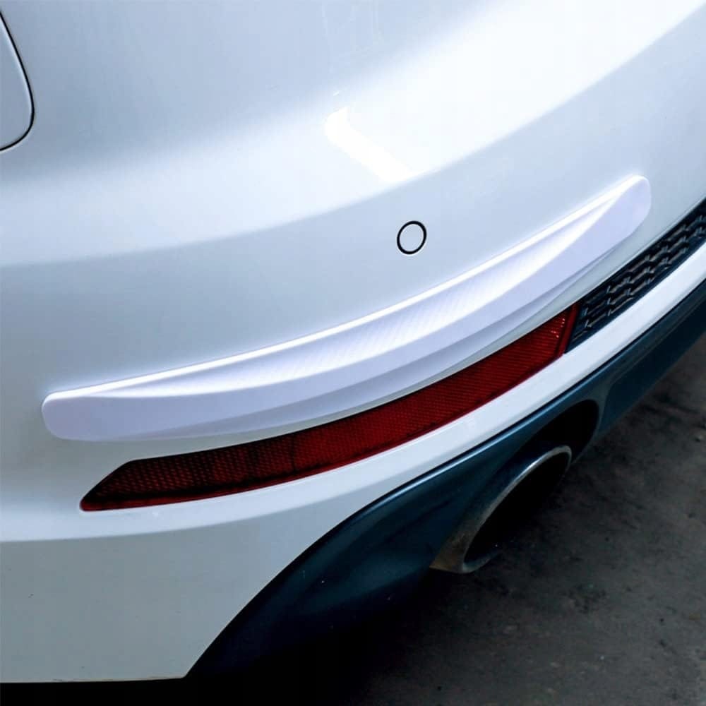 2x Listwa Ochronna Zderzaka Cabron Odboje Antykolizyjne Gumowe Listwy Białe