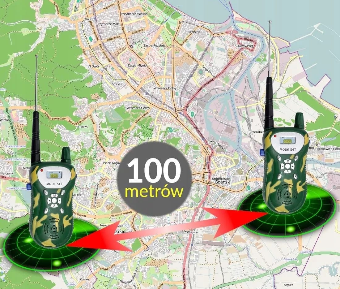 Walkie Talkie Krótkofalówka Łoki Toki 2 Sztuki