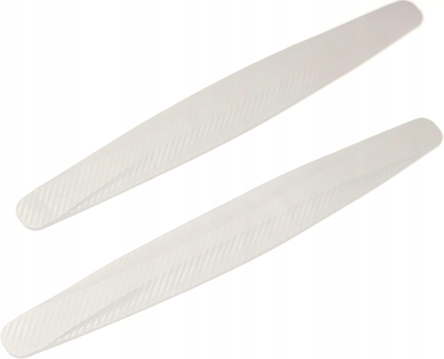 2x Listwa Ochronna Zderzaka Cabron Odboje Antykolizyjne Gumowe Listwy Białe