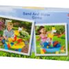 Piaskownica Stolik Wodny Dla Dzieci Stół Do Ogrodu Plaży Zabawka Wodna 17el