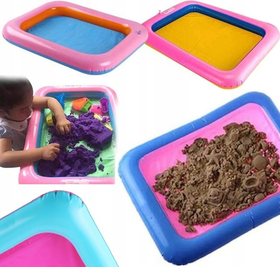 Dmuchana Piaskownica Do Piasku Kinetycznego Do Zabawy