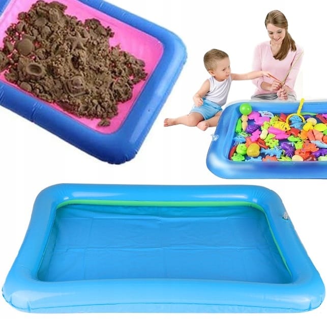 Dmuchana Piaskownica Do Piasku Kinetycznego Do Zabawy