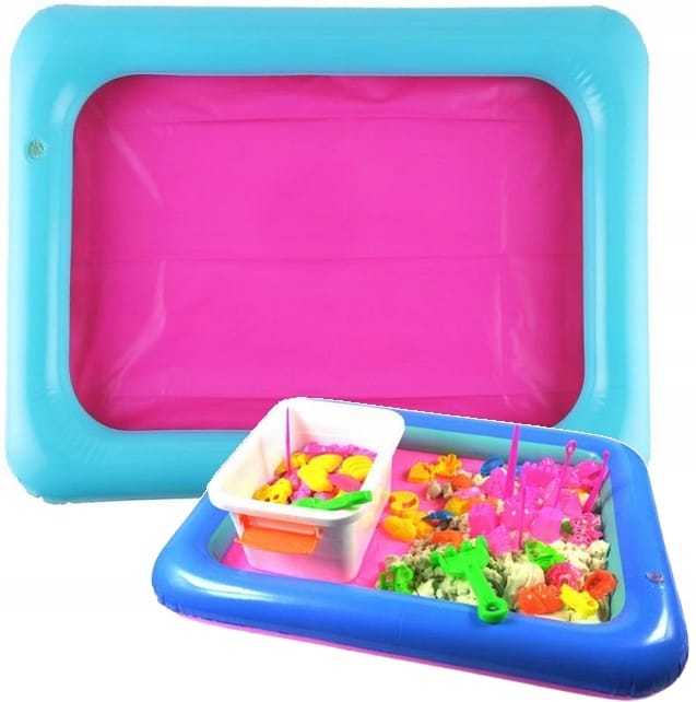 Dmuchana Piaskownica Do Piasku Kinetycznego Do Zabawy