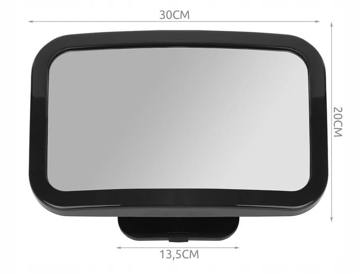 Lusterko Do Obserwacji Dziecka W Samochodzie Duże Bezpieczna Podróż Do Auta