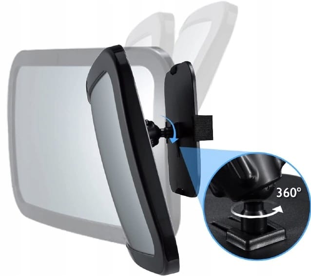 Lusterko Do Obserwacji Dziecka W Samochodzie Duże Bezpieczna Podróż Do Auta