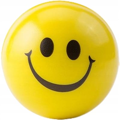 Piłka Antystresowa Gniotek Piłeczka Uśmiech Zabawka Piankowa Gniotki Piłki