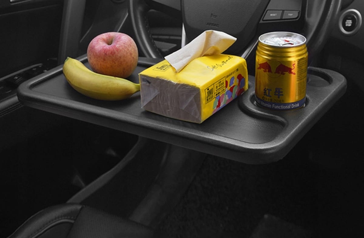 Organizer Samochodowy Stolik Na Kierownicę Auta Taca Tacka Uchwyt Podstawka