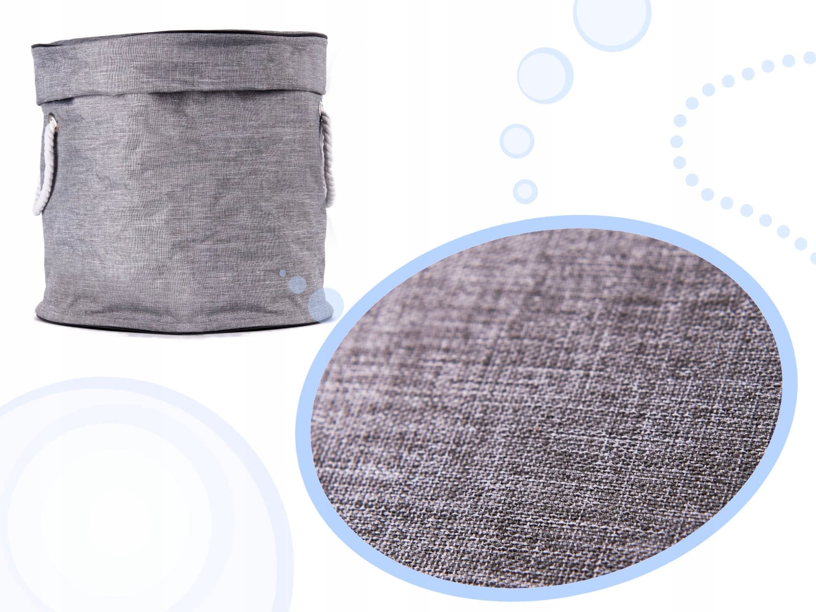 Kosz Mata Do Zabawy Pojemnik Na Klocki Zabawki Torba Zamykana 2w1