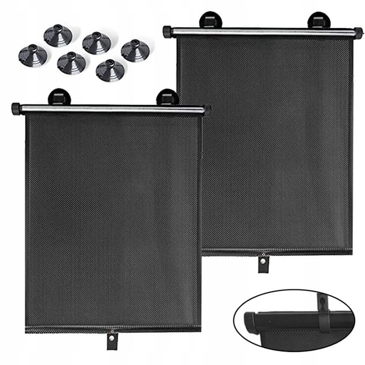 Żaluzja Do Samochodu Auta Przeciwsłoneczna Roleta Osłona Na Szybę 2 Rolety