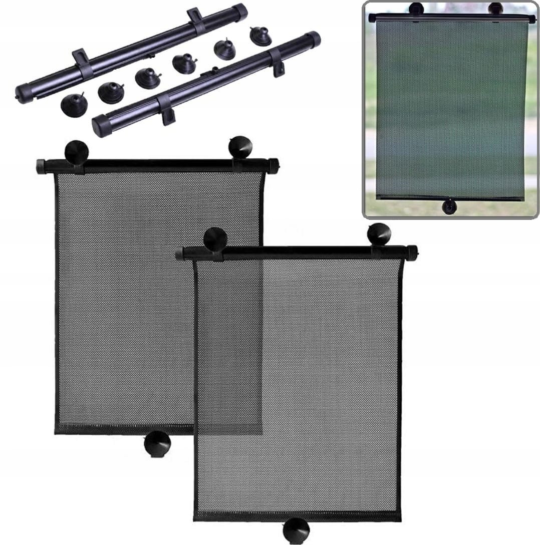 Żaluzja Do Samochodu Auta Przeciwsłoneczna Roleta Osłona Na Szybę 2 Rolety