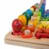 Montessori Trening Mózgu Puzzle Rybki Kulki Cyfry Myślenie Klocki Zabawa
