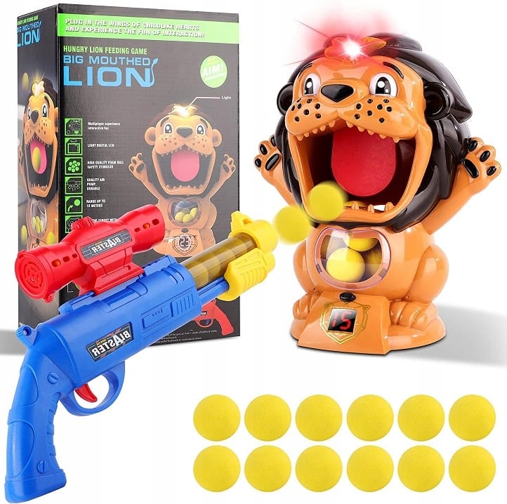 Strzelanie Do Celu Pistolet Na Kulki Gra Zręcznościowa Dźwięk Wyświetlacz