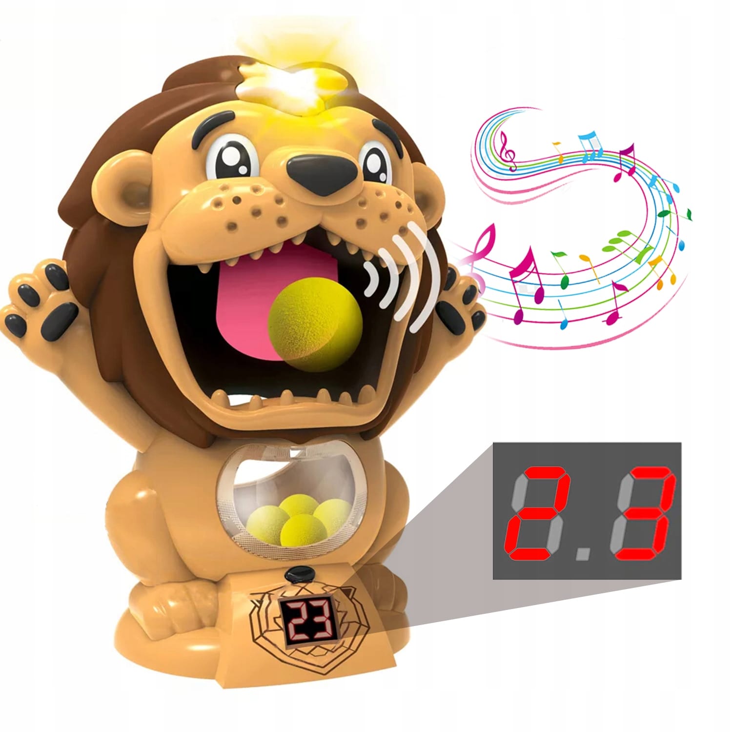 Strzelanie Do Celu Pistolet Na Kulki Gra Zręcznościowa Dźwięk Wyświetlacz