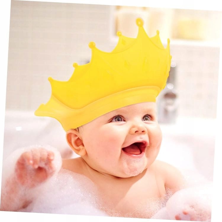 Czepek Rondo Kąpielowe Dla Dzieci Korona Na Basen Do Kąpieli Mycia Daszek