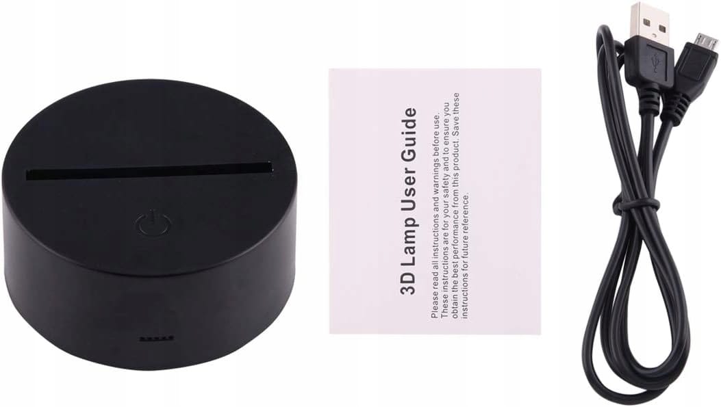 Lampka Nocna Biurkowa Piłkarz Zmieniająca Kolory Futbool Pilot Dla Piłkarza