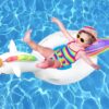Kółko Koło Dmuchane Dziecięce Do Pływania Wody Basen Dzieci Pontonik Ce