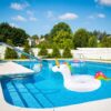 Kółko Koło Dmuchane Dziecięce Do Pływania Wody Basen Dzieci Pontonik Ce