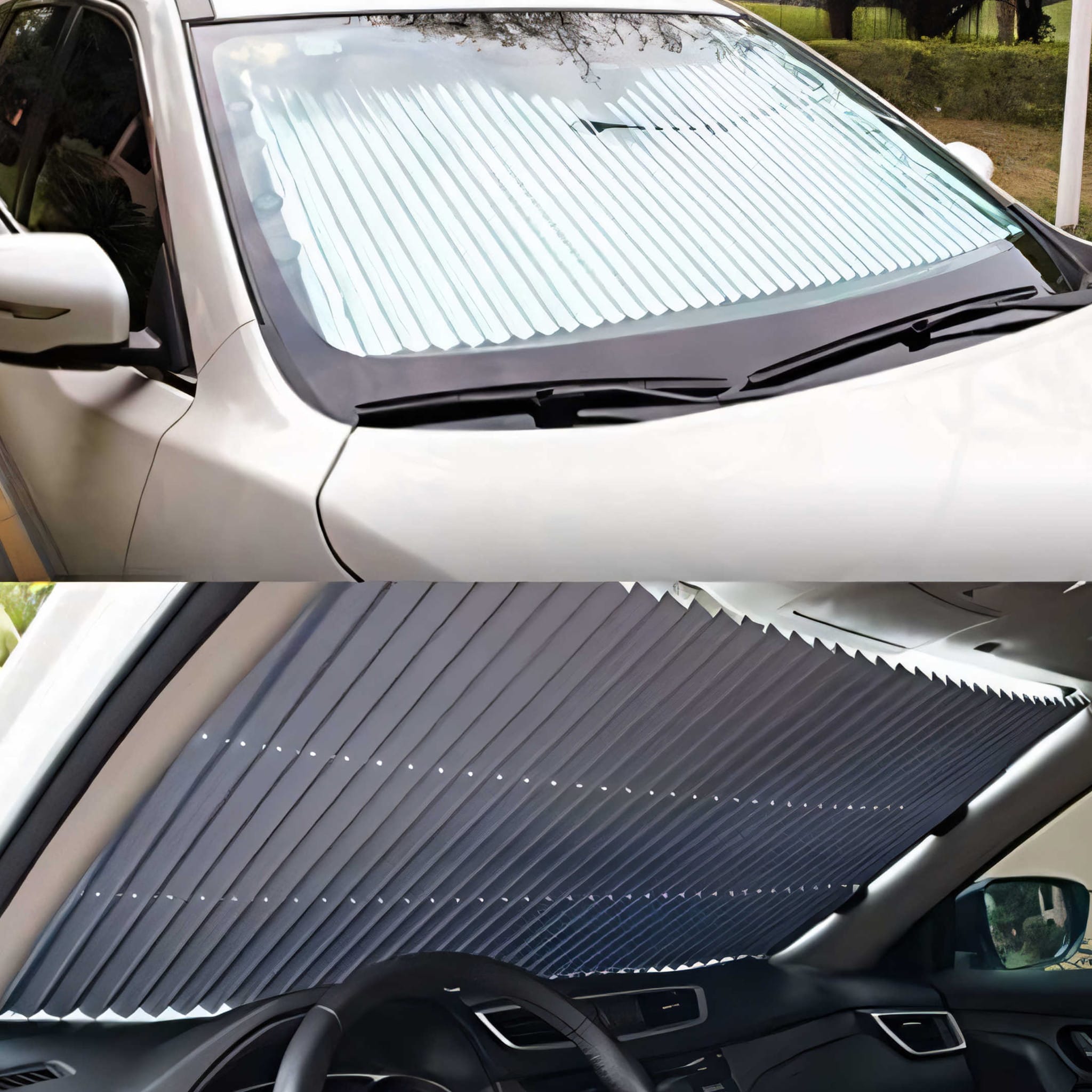 Roleta Przeciwsłoneczna Do Samochodu Auta Osłona Żaluzja Na Szybę 70x160 cm