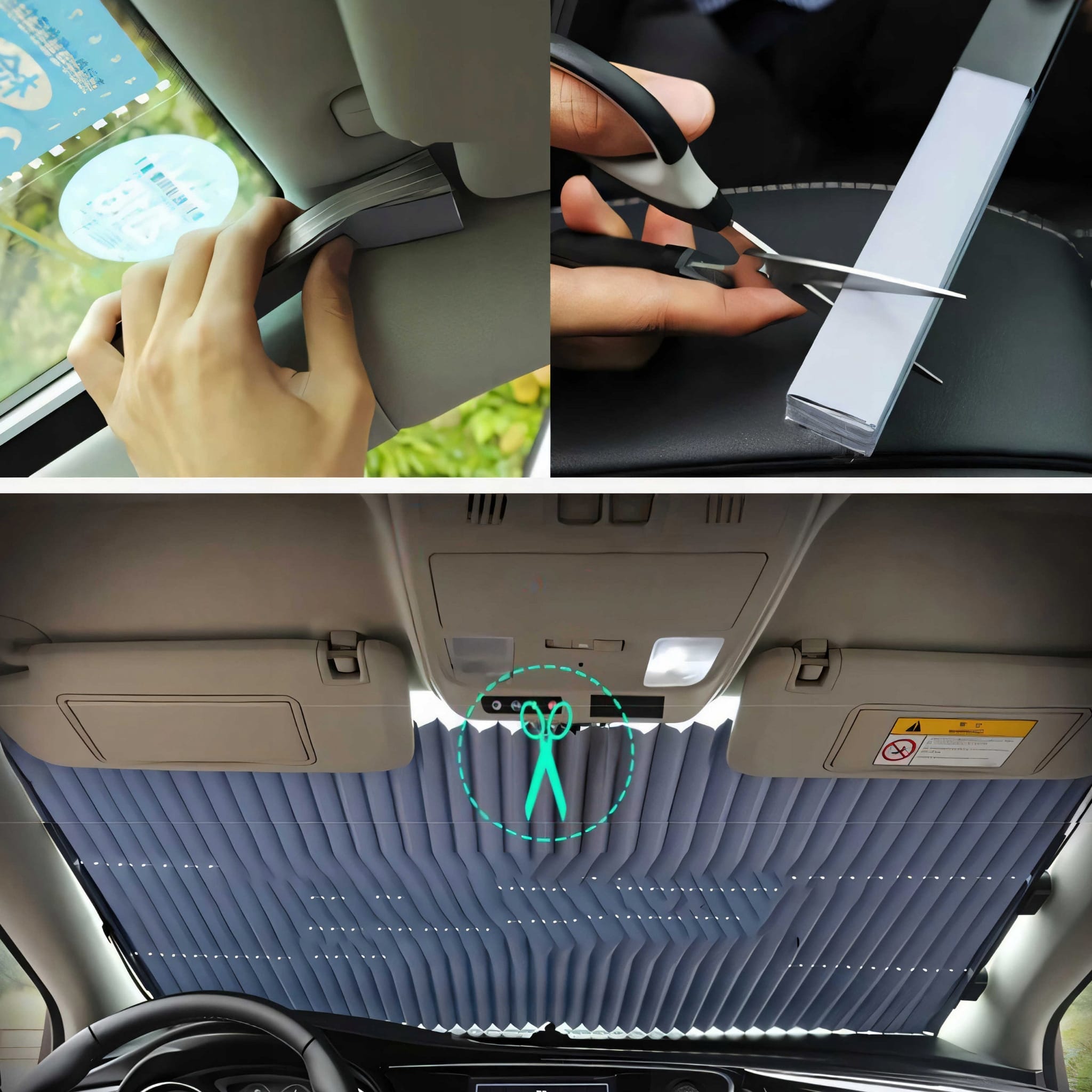 Roleta Przeciwsłoneczna Do Samochodu Auta Osłona Żaluzja Na Szybę 70x160 cm