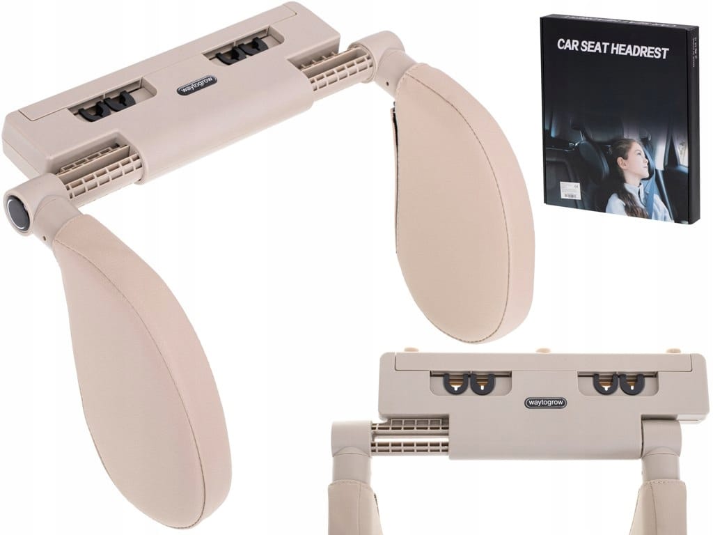 Zagłówek Do Samochodu Montaż Poduszka Oparcie Głowy Podróżna Karku Szyi