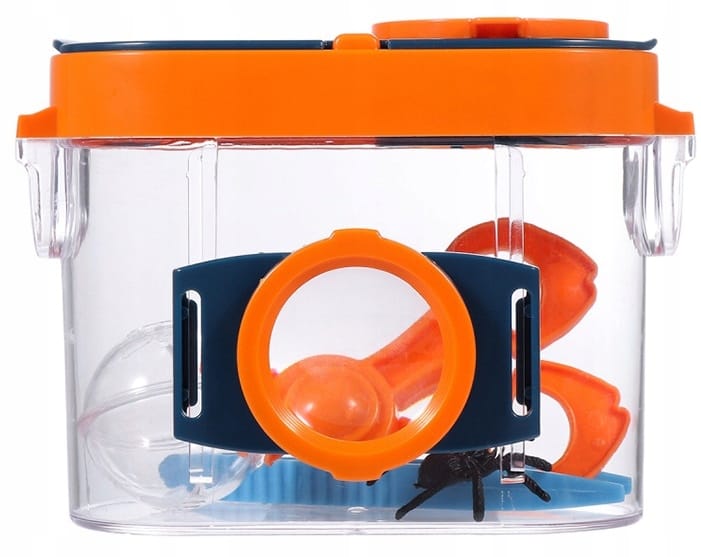 Lupa Szkło Powiększające Pojemnik Na Owady Insekty Zestaw Edukacyjny