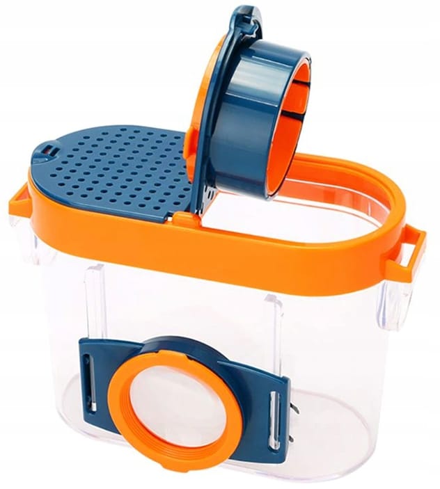 Lupa Szkło Powiększające Pojemnik Na Owady Insekty Zestaw Edukacyjny