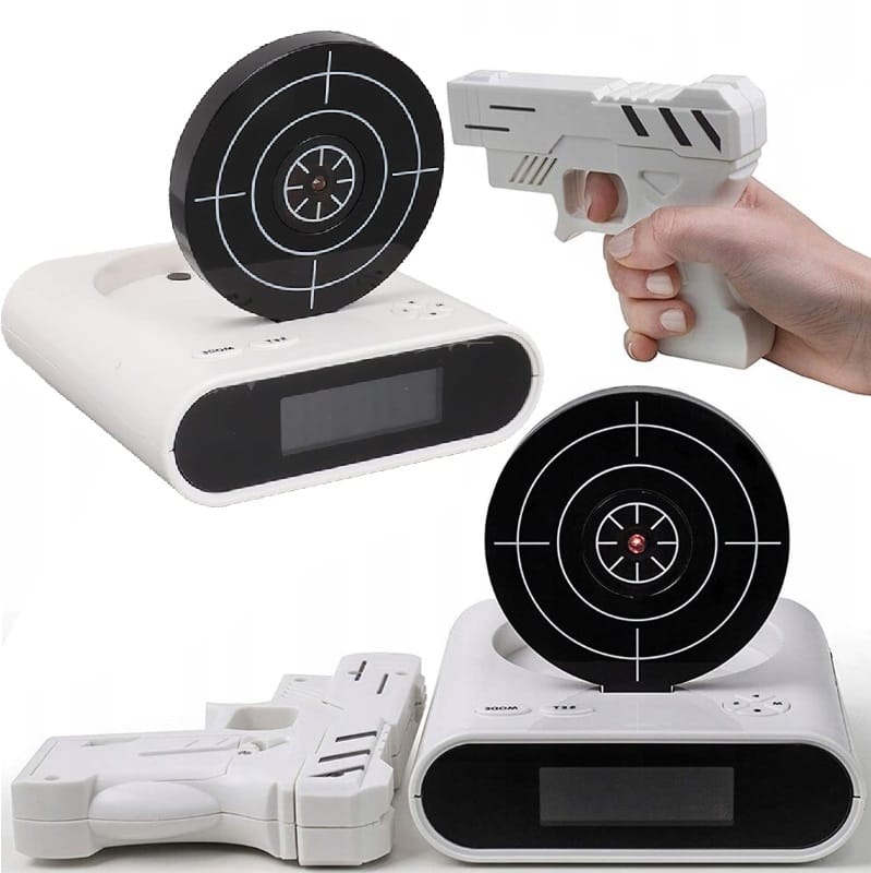Budzik Snajpera Zegar Budzik Dla Dzieci Budzik Pistolet Zegar Elektroniczny