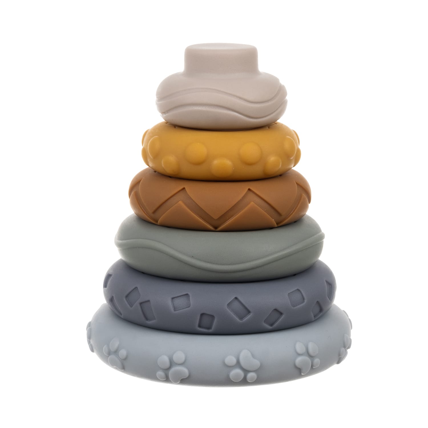 Klocki Sensoryczne Gumowe Miękie Zestaw Wieża Dla Dzieci Kreatywne Gryzak