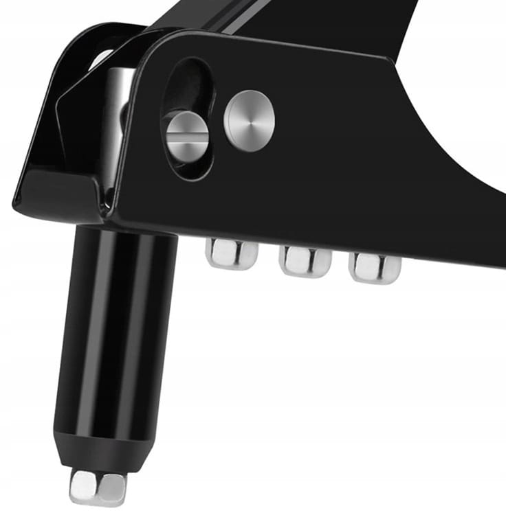 Nitownica Ręczna Do Nitów Aluminiowych 4 Końcówki Nity Do Łączenia Blachy