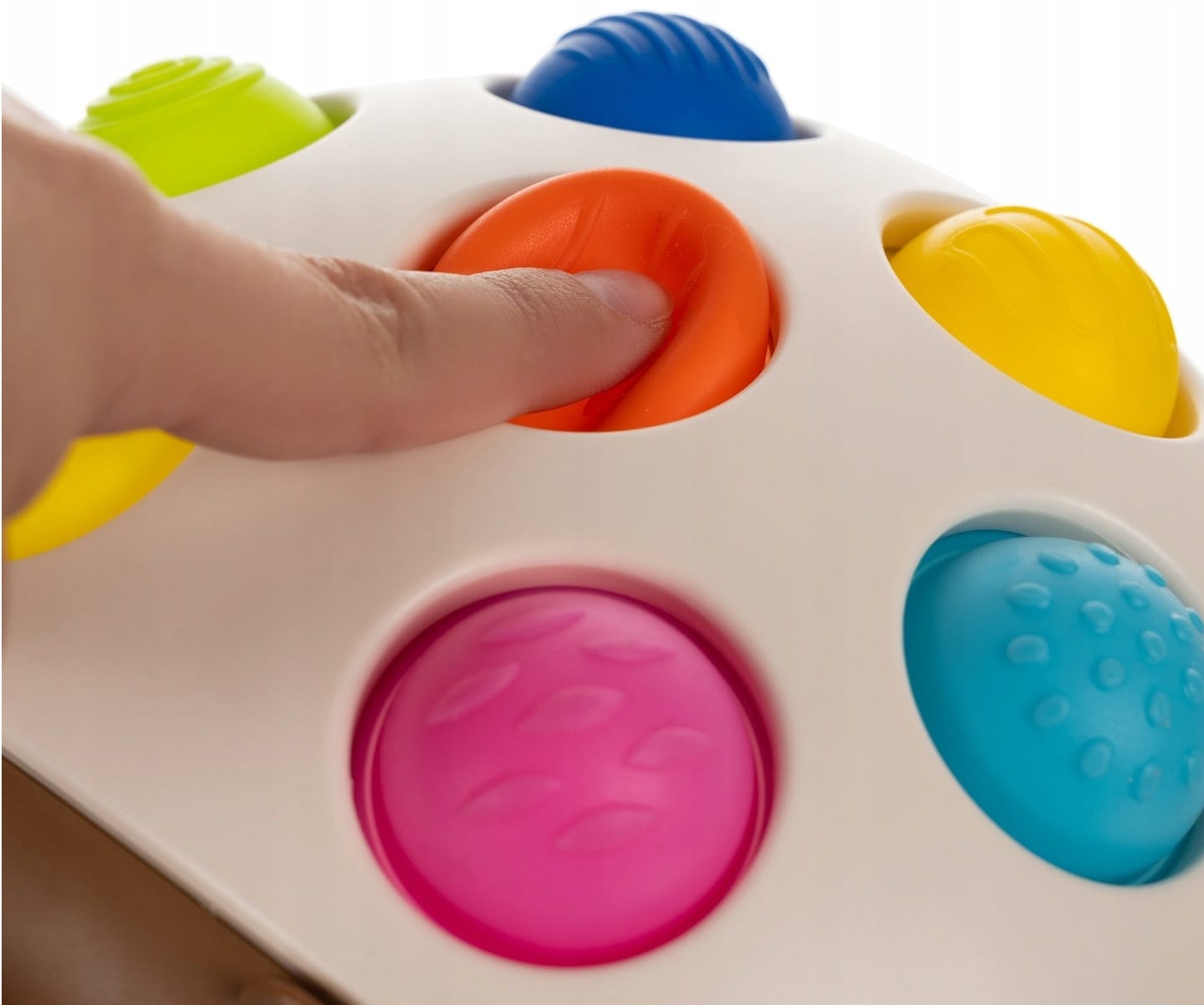 Jeżyk Zabawka Sensoryczna Montessori Jeż Kolorwy Dla Dzieci Antystresowy