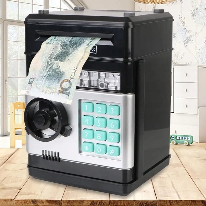 Skarbonka Sejf Bankomat Skarbonki Dla Dzieci Dziecka Duża Elektroniczna