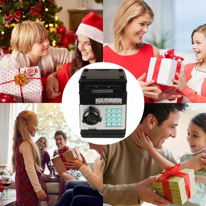 Skarbonka Sejf Bankomat Skarbonki Dla Dzieci Dziecka Duża Elektroniczna