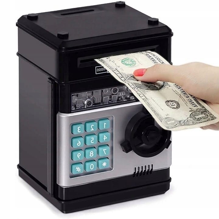 Skarbonka Sejf Bankomat Skarbonki Dla Dzieci Dziecka Duża Elektroniczna