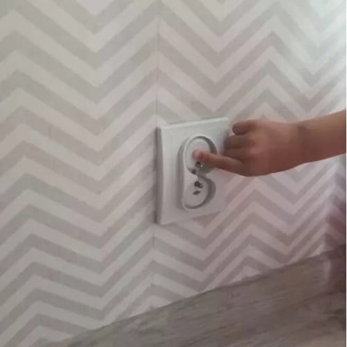 Blokada Zabezpieczenie Do Kontaktów Zaślepki Gniazdek Z Kluczami Kontaktu