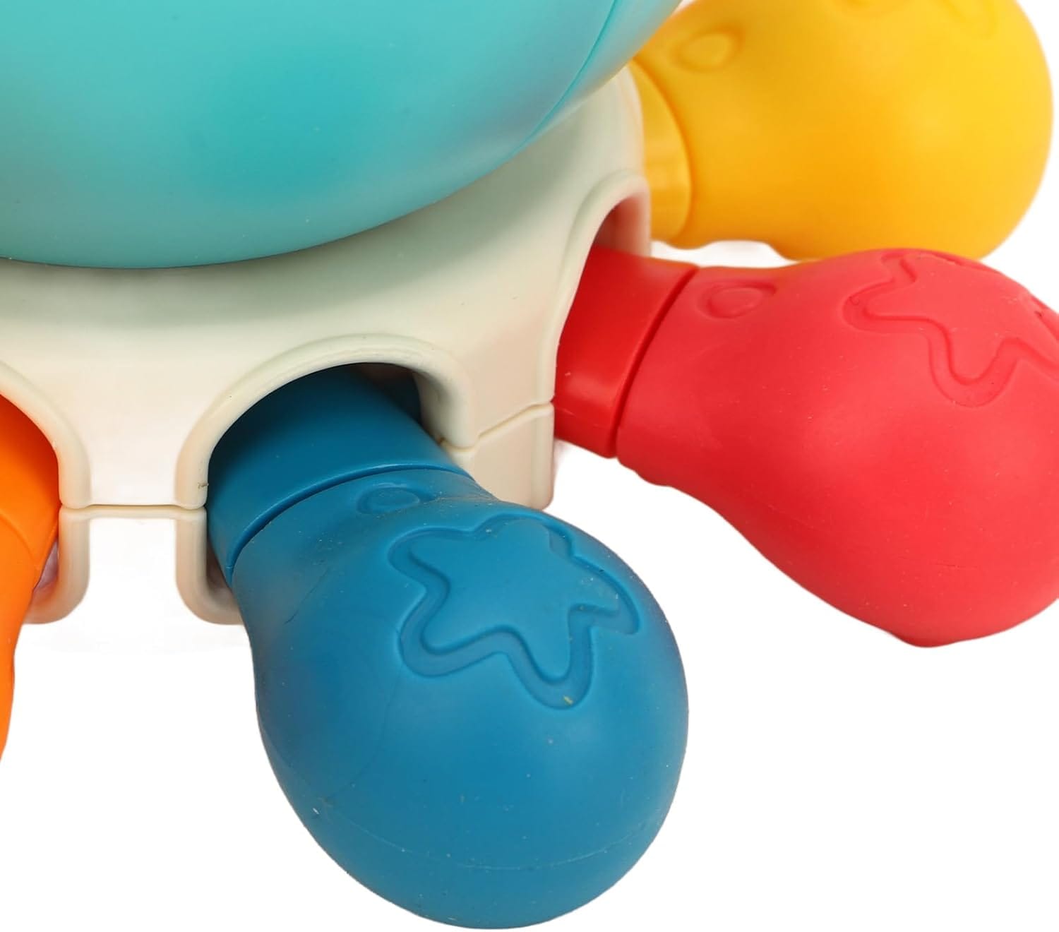 Interaktywna Kostka Sensoryczna Montessori Edukacyjna 8w1 Ośmiornica Gryzak