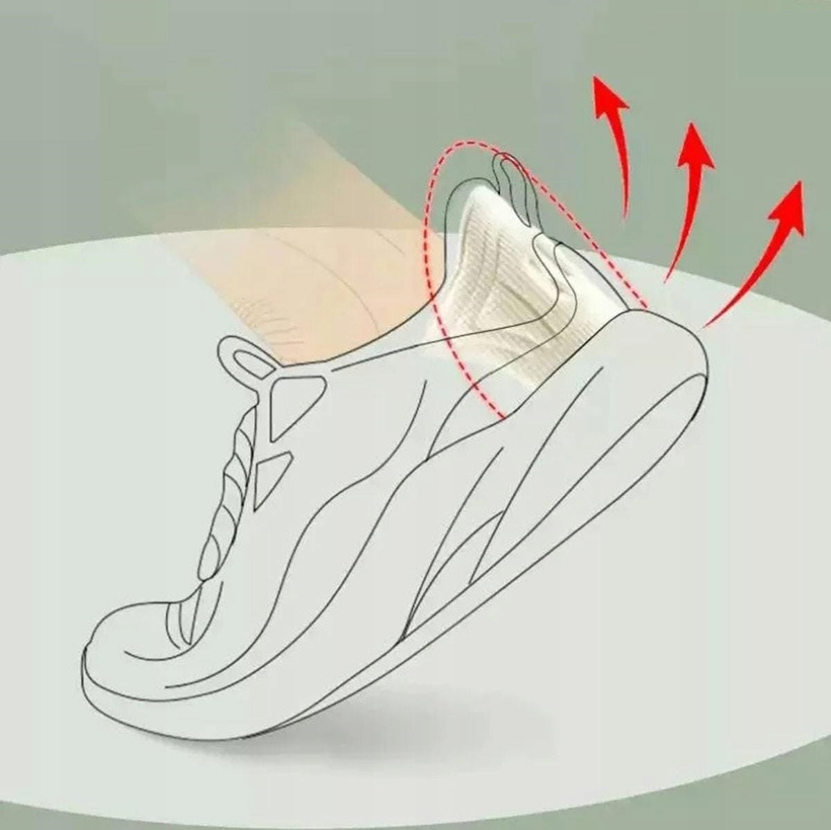 Zapiętki Szpilki Adidasy Trampki Wklejane Do Butów