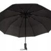 Parasol Automatyczny Składany Męski Damski Automat Xl Z Pokrowcem Czarny